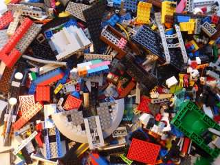 LEGO 1000 Bricks Blocks Baseplates Base Plate Wheels lbs City Town 