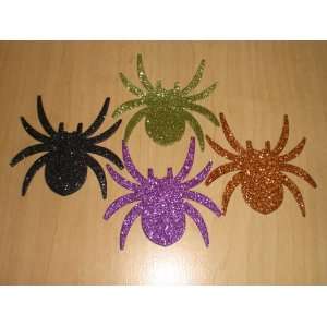  Howl O Ween Iron On Spider Glitter Appliques Arts, Crafts 