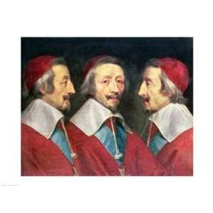  Philippe De Champaigne Triple Portrait of the Head of 