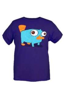    Disney Phineas And Ferb Perry The Platypus T Shirt Clothing