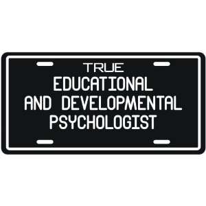   Developmental Psychologist  License Plate Occupations