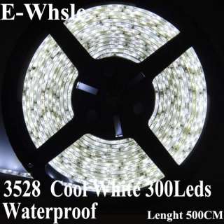 12V 5M 60Led/M Waterproof Light Strip 3528 SMD White  