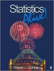 Statistics Alive, (1412956579), Wendy J. Steinberg, Textbooks 
