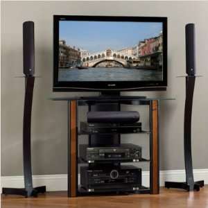 Bedroom Height TV Stand for up to 42 TV   Wood Trim 