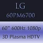 LG 60PM6700 60 3D 1080p Plasma HDTV with Smart TV   20