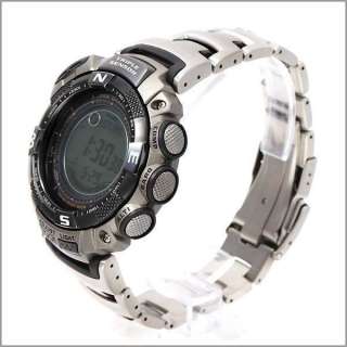 New PRG 130T 7 Casio Protrek Solar Watch Titanium  