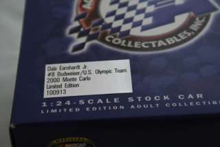 Dale Earnhardt Jr. #8 2000 Bud / U.S. Olympic Team 124  