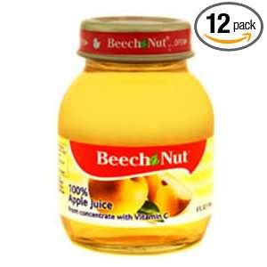 Beech Nut Apple Juice, 4 Ounce Bottles (Pack of 12)  