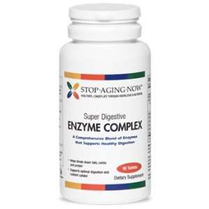  ENZYME COMPLEX Advanced Digestive Supplement with Papaya 