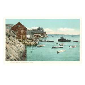  Tuckers Wharf, Marblehead, Mass. Giclee Poster Print 