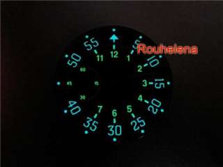  LUMINOVA B Uhr Big Pilot Blue Watch Dial for ETA Unitas 6497 Movement