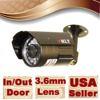 Security In/Out Door Day/Night Wateproof Color CCTV IR Camera Wide 