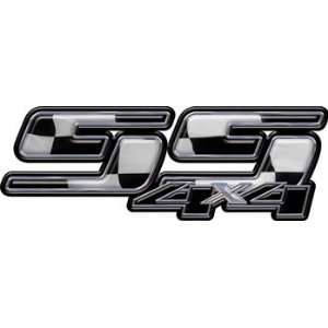 Chevy GMC Super Sport 4x4 Truck Bedside Decals with Checkered Racing 