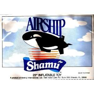  Airship Shamu 23 Sea World Inflatable Blimp Toy 