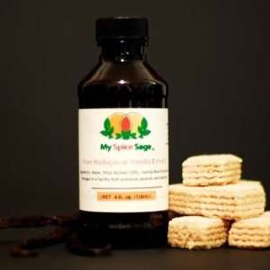 Pure Vanilla Extract   100% 2 Fluid oz. Grocery & Gourmet Food