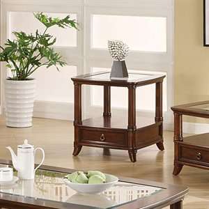   of America CM4130E Westerville End Table, Cherry