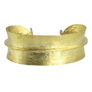  Fulani Brass Cuff by Zia Jewelry