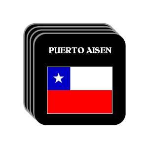  Chile   PUERTO AISEN Set of 4 Mini Mousepad Coasters 