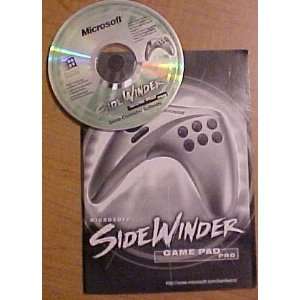 Microsoft Sidewinder Game Controllers Software CD & Getting Started 