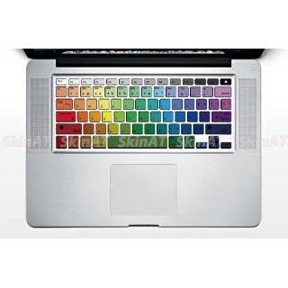 Rainbow Macbook Keyboard Decal Humor Sticker Art Protector