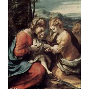   Correggio   24 x 30 inches   Die Mystische Hochze