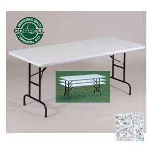  Blow Model Commercial Duty Adjustable Height Folding Table 
