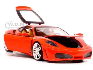 Brand new 118 scale diecast model of Ferrari F430 Coupe Red die cast 