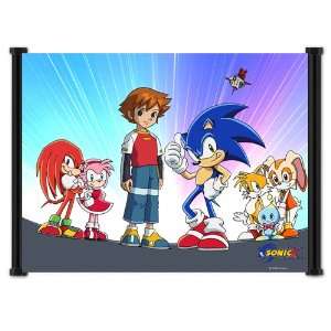  Sonic X Anime Fabric Wall Scroll Poster (21 x 16) Inches 