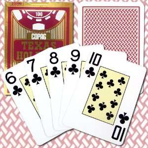  CopagTM Poker Size Texas Holdem Design Jumbo Index   Deep 
