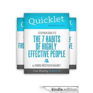 The Ultimate Stephen Covey Quicklet Bundle (5 Books)   The 7 Habits 