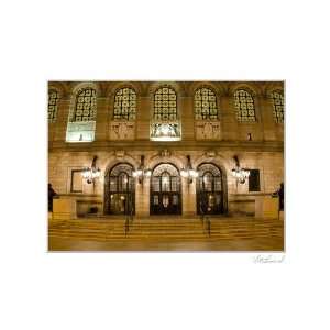  Boston Public Library at Night