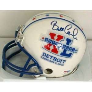 Bill Cowher Autographed Mini Helmet   Super Bowl XL PSA 