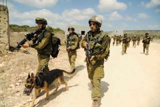 SAYERET OKETZ ISRAEL IDF ARMY INDEPENDENT CANINE SPECIAL FORCES UNIT 