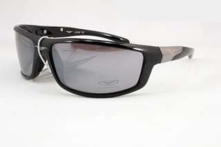 Vertx VT Sunglasses Model VT 5001 01 Corner Black Frame, Gunmetal Trim 