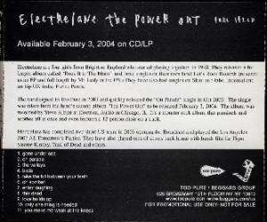     The Power Out   RARE 11 Track CD Advance 644918014225  