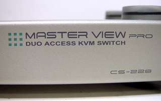 Aten Master View Duo Access KVM Switch CS 228 8 port  