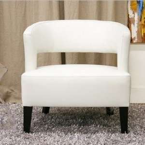  White Club Chair by Wholesale Interiors