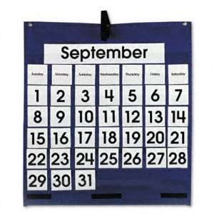   Monthly Calendar 43 Pocket Chart with Day/Week Cards