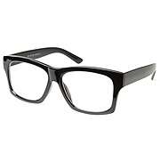   lens glasses item 8401 vintage inspired square wayfarer with sharp