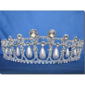  Bridal Wedding Tiara Crown D0818 Beauty