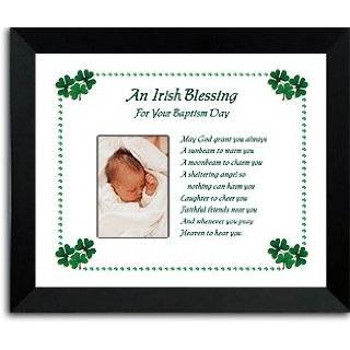 Baptism Gift   Irish Blessing   You Add a Favorite Photo by Poetry 