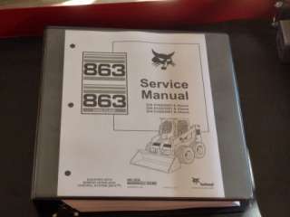 Bobcat 863, 863 High Flow Loader Service Manual, 6900648 (10–98 