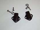   fork anti dive block off plates 86 87 88 GSXR 1100 black anodized