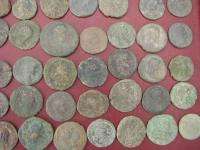   UNCleaned LARGE ANCIENT ROMAN Coins   AS and SESTERTIUS Sizes 8865
