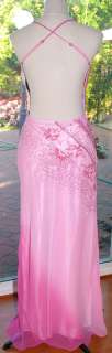 NWT JUMP $200 Fuchsia Evening Prom Party Formal Gown 7  
