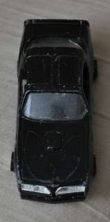 VTG UNMARKED BLACK DIECAST SPORTS CAR MADE IN TAIWAN  