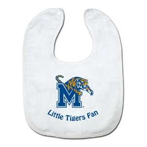  NCAA Memphis Tigers White Snap Bib with Team Logo