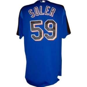  Alay Soler #59 2006 Game Used Batting Practice Jersey 