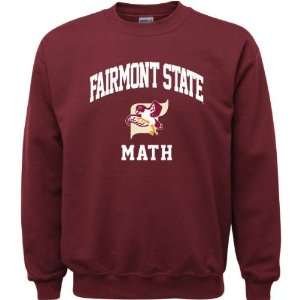  Fairmont State Fighting Falcons Maroon Youth Math Arch 