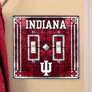  Indiana Art Glass Lightswitch Cover (Double) Sports 